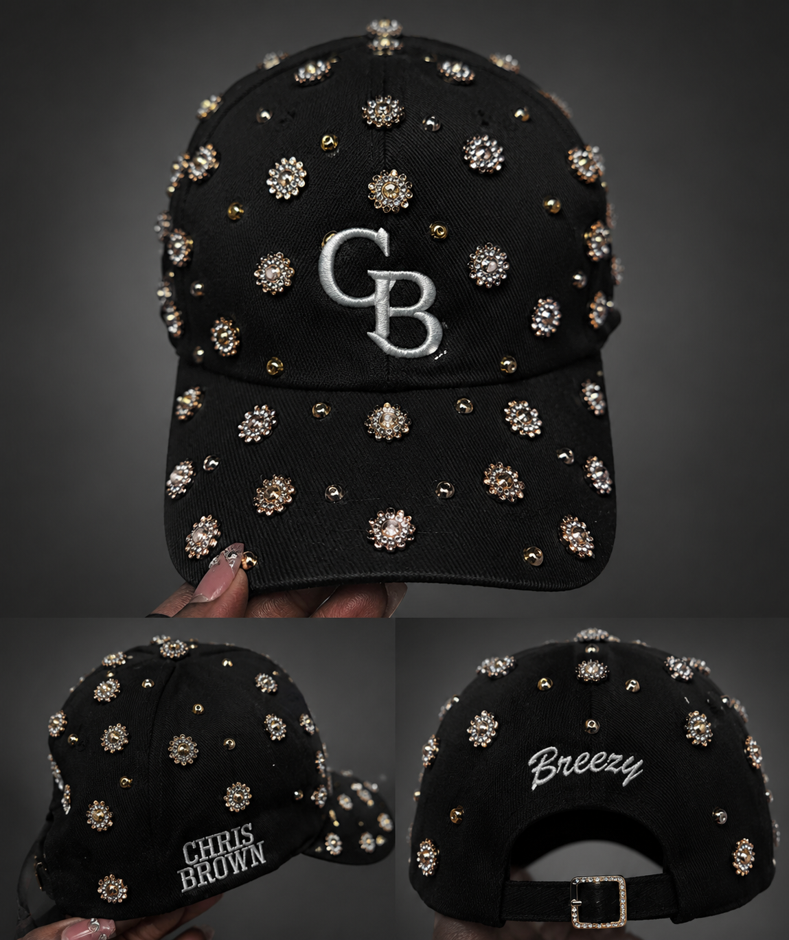 VIP Energy Rhinestone Hat